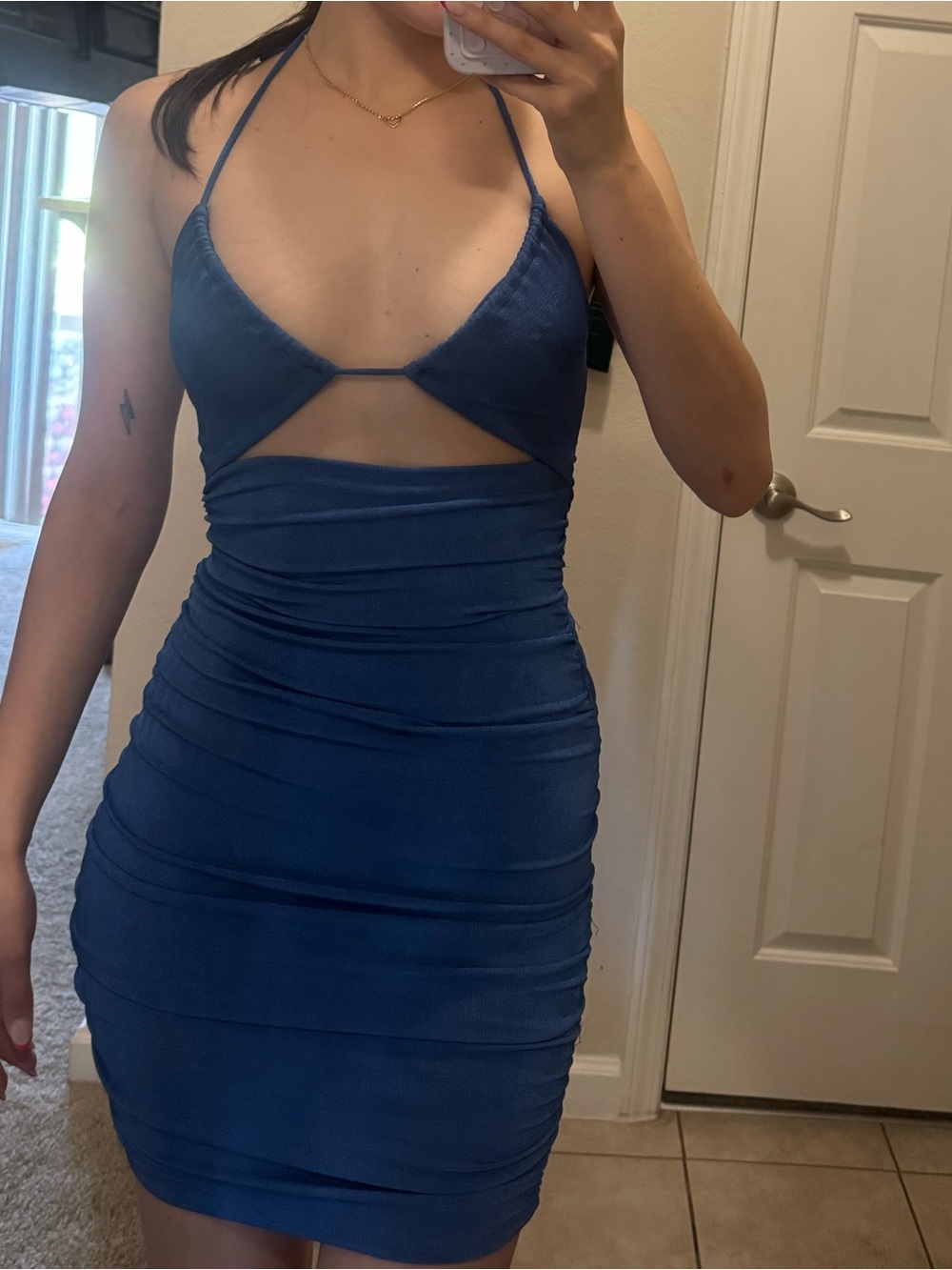 Princess Polly blue mini dress